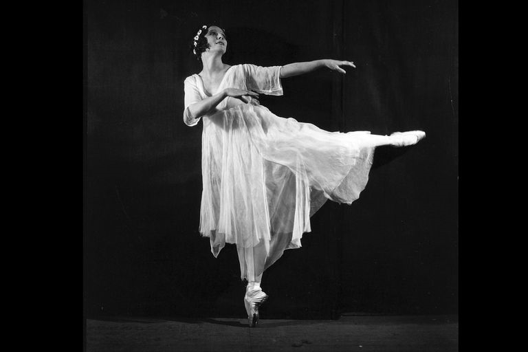 Anna Pavlova, artist of the Imperial Russian Ballet and the Ballets Russes.
