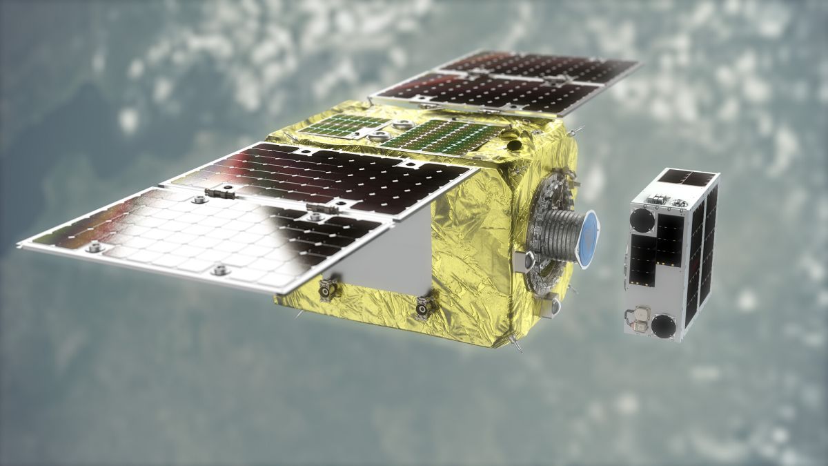 Спутник Tiny Astroscale протестирует технологию очистки космоса с помощью магнитов