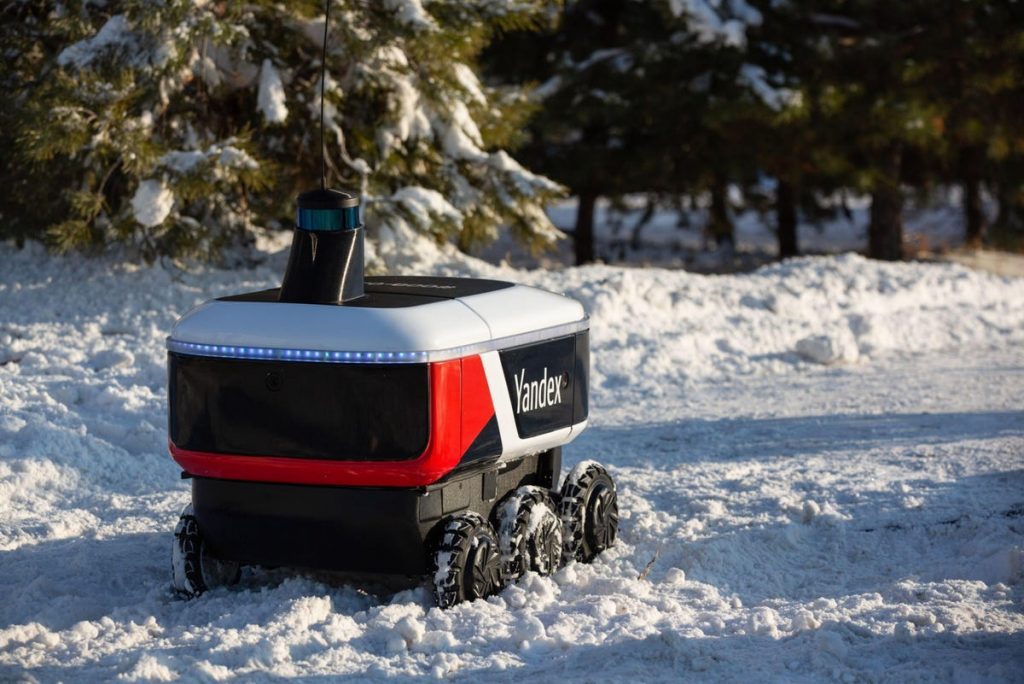 Яндекс и GrubHub запускают роботов для доставки еды в 250 кампусах США