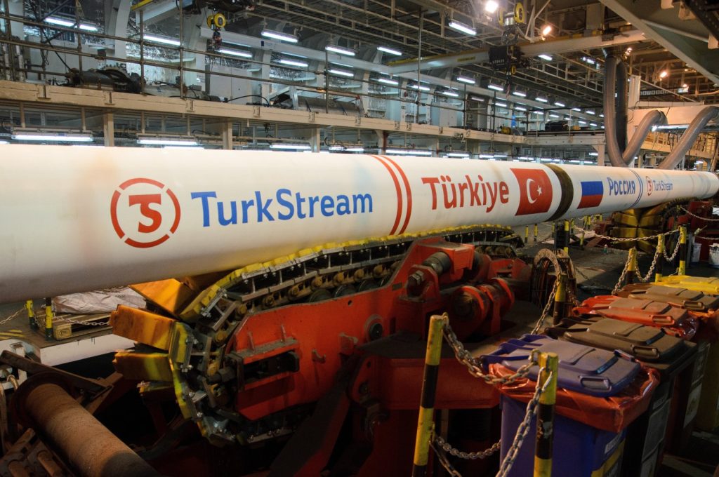 34,8 млрд кубометров российского газа было поставлено по «Турк-потоку» за два года