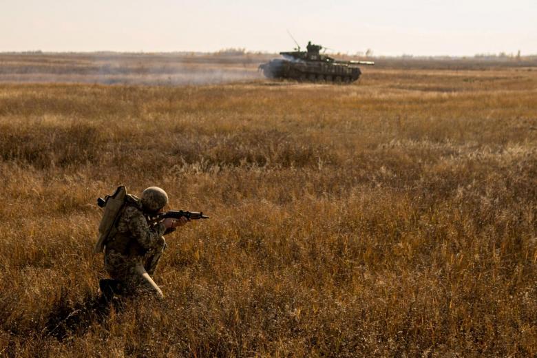 Украинский солдат убит из-за обострения напряженности в отношениях с Россией
