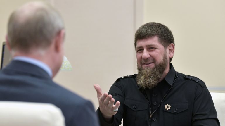 Президент Чечни Кадыров встретился с президентом России Путиным под Москвой
