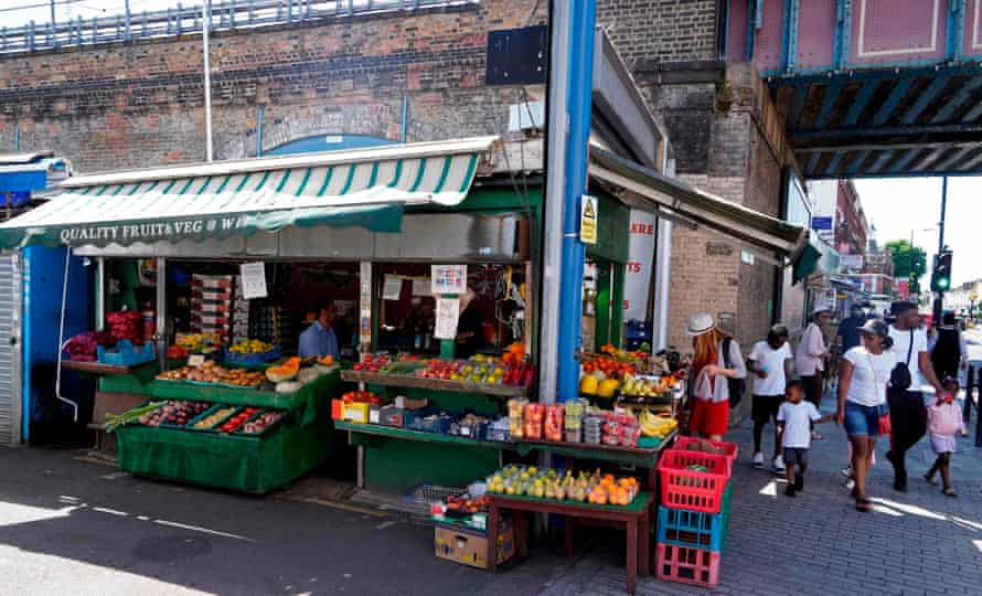 Рынок Шепердс Буш, Лондон.