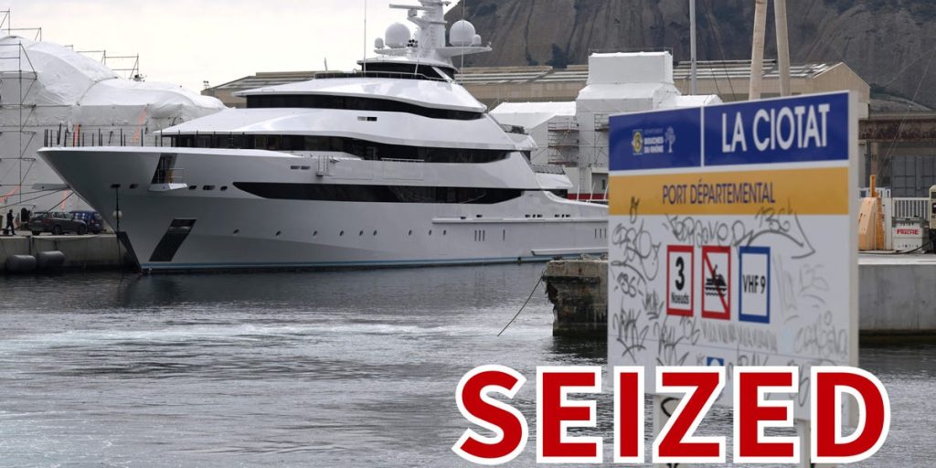 Эксперты говорят, что санкции, введенные российскими олигархами в отношении продажи роскошных яхт, препятствуют продажам