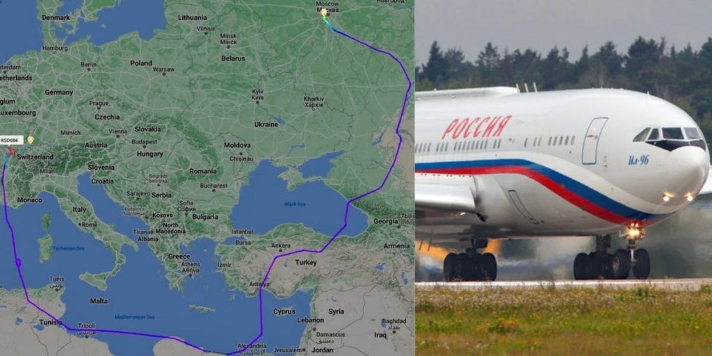 Российские самолеты увеличили время полета на 6 часов, чтобы избежать воздушного пространства ЕС