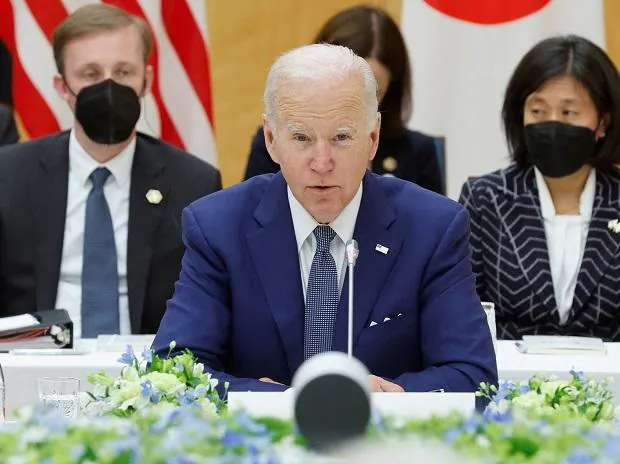 US President Joe Biden at Quad summit in Tokyo, Japan. (Photo: Reuters)