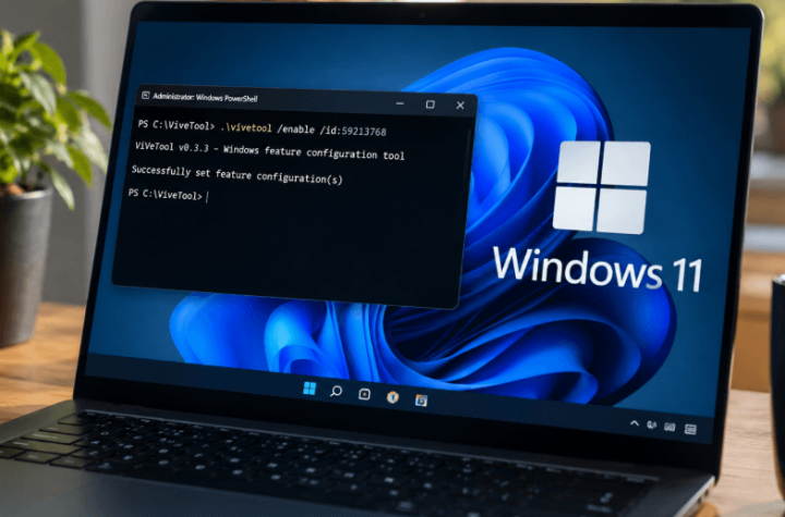 Как включить новые функции Windows 11 26H2 и 25H2 с помощью ViVeTool